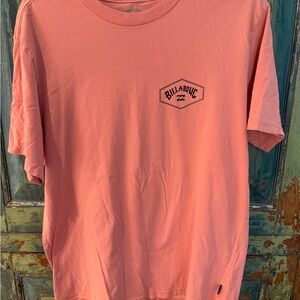 Billabong Men's Pink T-Shirt